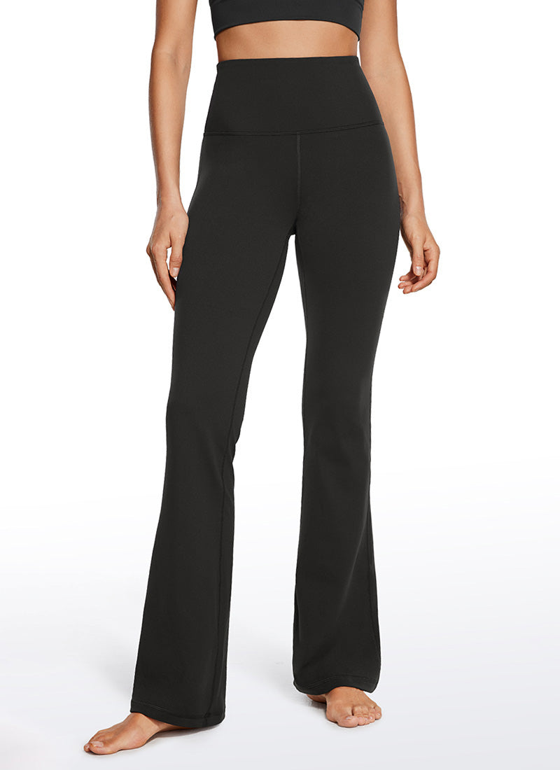 सीआरजेड योगा महिला Butterluxe हाई वेस्ट फ्लेयर लेग बूटकट लेगिंग 32